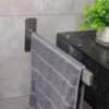 550x550-27162.jpg Unyqoos® Zilveren zelfklevende handdoekhouder van roestvrij staal voor badkamer en keuken