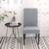 Unyqoos® Stretchbare en Wasbare Stoelhoezen Set van 6 voor Diverse Gebruiken in Huis en Horeca