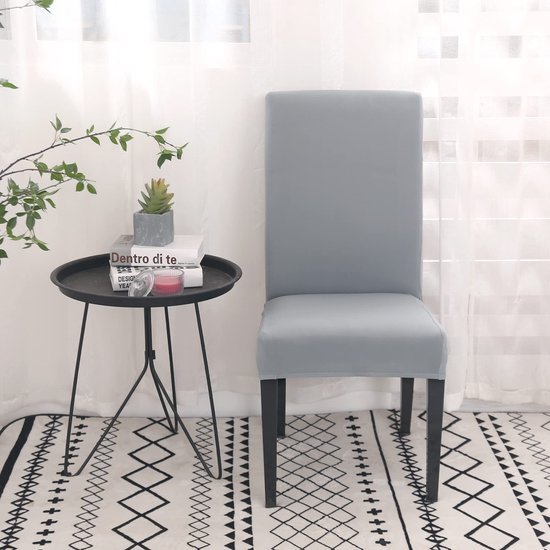 Unyqoos® Stretchbare en Wasbare Stoelhoezen Set van 6 voor Diverse Gebruiken in Huis en Horeca
