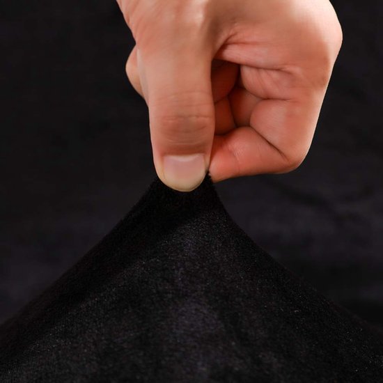 Unyqoos ® Set van 4 Luxe Fluwelen Stoelhoezen voor Diverse Gelegenheden en Stoeltypes