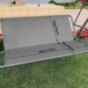 Unyqoos ® Weerbestendige en Gemakkelijk te Installeren Tuinschommel Stoelhoes voor 2- en 3-Zits Schommelstoelen in Grijs