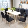 Unyqoos® Stretchbare en Wasbare Stoelhoezen Set van 6 voor Diverse Gebruiken en Bescherming