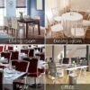 Unyqoos® Set van 6 Luxe Universele Stoelhoezen voor Diverse Gelegenheden