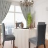 Unyqoos ® Elastische Stoelhoezen Set van 4 voor Eetkamerstoelen en Meer, Wasbaar en Afneembaar