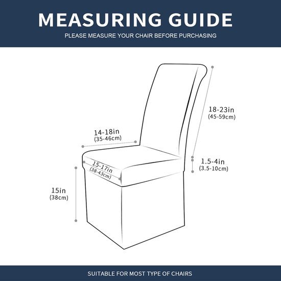 Unyqoos ® Luxueuze Fluwelen Stoelhoezen voor Eetkamerstoelen - Uitrekbaar en Wasbaar, Set van 2