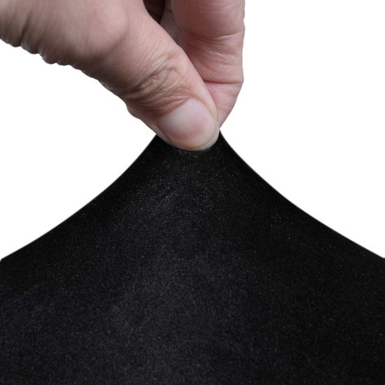 Unyqoos ® Luxueuze Fluwelen Stoelhoezen voor Eetkamerstoelen - Uitrekbaar en Wasbaar, Set van 2