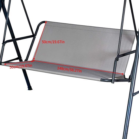 Unyqoos ® Waterdichte en UV-beschermende Hoes voor Tuinschommelstoelen - Ideaal voor Buiten