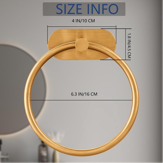 550x550-27478.jpg Unyqoos® Zelfklevende handdoekhouder voor badkamer en keuken, zonder boren installatie