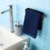 550x550-27487.jpg Unyqoos® Zelfklevende handdoekhouder zwart 22 cm voor badkamer en keuken