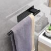 Unyqoos® Zelfklevende handdoekhouder van roestvrij staal voor badkamer en keuken