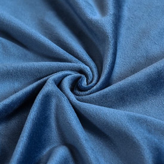 Unyqoos® Elastische en stijlvolle tweedelige hoes voor oorfauteuil met arm- en rugleuning