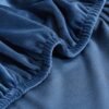 Unyqoos® Elastische en stijlvolle tweedelige hoes voor oorfauteuil met arm- en rugleuning
