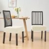 550x550-27640.jpg Unyqoos® Set van 4 elastische stoelhoezen in beige voor eetkamer en evenementen
