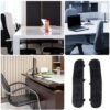 Unyqoos® Comfortabele armleuninghoezen voor bureaustoelen met traagschuim en zachte bekleding