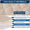 550x550-27649.jpg Unyqoos® Waterdichte en antislip stoelbeschermer voor televisiefauteuils met opbergvakken