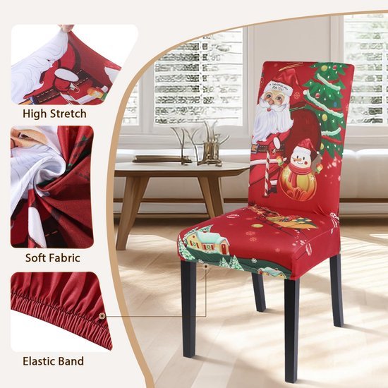 550x550-27656.jpg Unyqoos® Set van 46 veelzijdige kerststoelhoezen met feestelijke motieven en elastische pasvorm