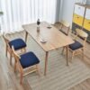 550x550-27688.jpg Unyqoos® Set van 24 elastische stoelhoezen voor eetkamerstoelen in beige kleur