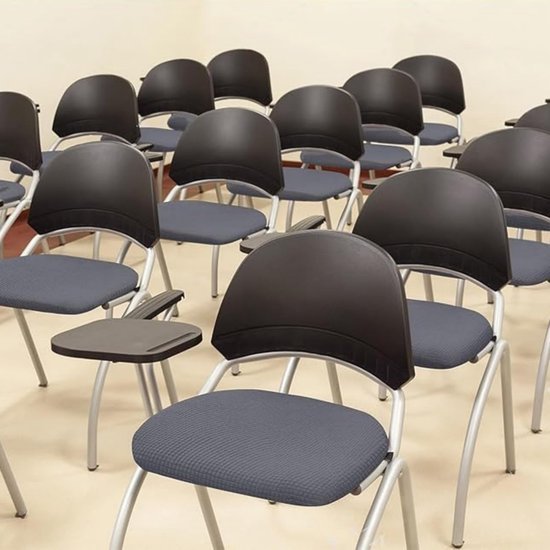 550x550-27690.jpg Unyqoos® Set van 24 elastische stoelhoezen voor eetkamerstoelen in beige kleur