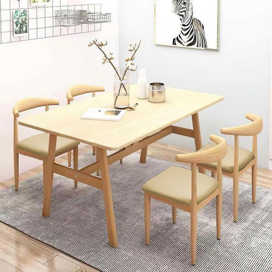 550x550-27744.jpg Unyqoos® Waterdichte jacquard stoelhoezen set van 4 voor eetkamerstoelen