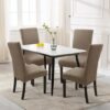 550x550-27758.jpg Unyqoos® Set van 2 elastische stoelhoezen met modern jacquardpatroon voor eetkamerstoelen
