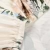 Unyqoos® Elastische stoelhoes set met voetenbankhoes voor diverse interieurstijlen