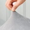 Unyqoos® Stretchbare en stijlvolle fluwelen stoelhoezen set voor diverse stoelen en gelegenheden