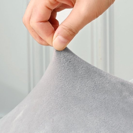 Unyqoos® Stretchbare en stijlvolle fluwelen stoelhoezen set voor diverse stoelen en gelegenheden