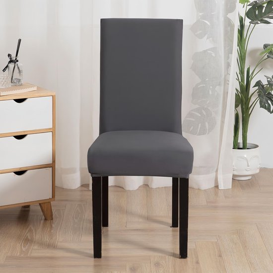 Unyqoos® Elastische stoelhoezen set van 4 voor eetkamerstoelen en evenementen
