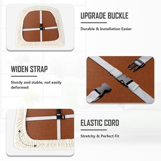 550x550-27863.jpg Unyqoos® Set van 2 rekbare en wasbare stoelhoezen voor eetkamerstoelen