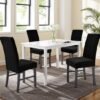 Unyqoos® Universele Stretch Stoelhoezen Set van 6 voor Eetkamerstoelen en Feestelijke Gelegenheden