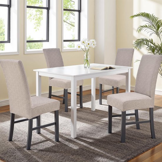 550x550-27942.jpg Unyqoos® Set van 6 Universele Jacquard Rekbare Stoelhoezen voor Eetkamer en Feestelijke Gelegenheden