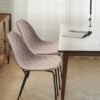 550x550-28059.jpg Unyqoos® Set van 4 elastische stoelhoezen in kaki voor eetkamerstoelen