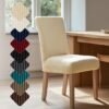 Unyqoos® Elastische stoelhoezen set van 2 voor stijlvolle en praktische bescherming