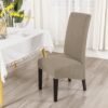 550x550-28069.jpg Unyqoos® Set van 4 rekbare stoelhoezen in zandkleur voor grote eetkamerstoelen
