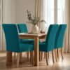 550x550-28076.jpg Unyqoos® Set van twee elastische stoelhoezen voor veelzijdige stoelbescherming en decoratie