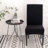 550x550-28079.jpg Unyqoos® Set van 6 Zwarte Stoelhoezen voor Kantelbare Stoelen in Eetkamer en Hotel