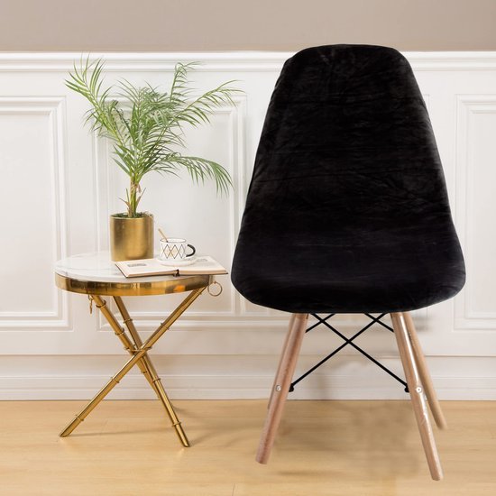 550x550-28084.jpg Unyqoos® Set van 4 zachte en rekbare stoelhoezen voor eetkamerstoelen