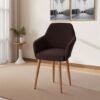 Unyqoos® Elastische en Wasbare Stoelhoezen voor Fauteuils en Eetkamerstoelen, Set van 2