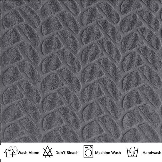 550x550-28100.jpg Unyqoos® Set van 4 rekbare stoelhoezen voor eetkamerstoelen in modern grijs design