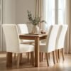 Unyqoos® Elastische stoelhoezen set van 2 voor veelzijdige bescherming en decoratie
