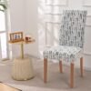 550x550-28106.jpg Unyqoos® Stretchbare Jacquard Stoelhoezen Set voor Eetkamerstoelen - Bescherm en Verfraai Uw Interieur