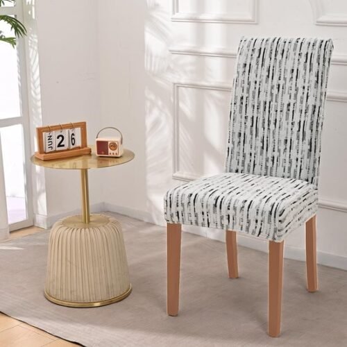 550x550-28106.jpg Unyqoos® Stretchbare Jacquard Stoelhoezen Set voor Eetkamerstoelen - Bescherm en Verfraai Uw Interieur
