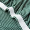 Unyqoos® Set van 4 elastische stoelhoezen voor grote eetkamerstoelen in lichtgroen