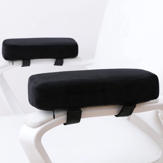 Unyqoos® Comfortabele elleboogkussens met traagschuim voor bureaustoelen en gamingstoelen