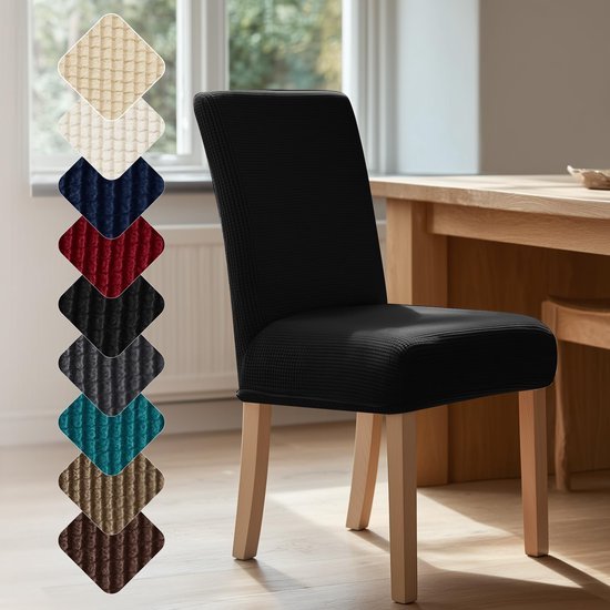 550x550-28137.jpg Unyqoos® Set van twee elastische stoelhoezen voor veelzijdige decoratie en bescherming