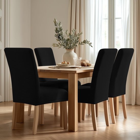 550x550-28138.jpg Unyqoos® Set van twee elastische stoelhoezen voor veelzijdige decoratie en bescherming