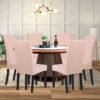 Unyqoos® Set van 6 Rekbare Stoelhoezen voor Eetkamer en Feestelijke Gelegenheden