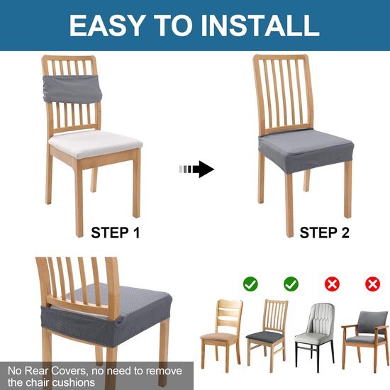 550x550-28193.jpg Unyqoos® Waterafstotende stretch stoelhoezen set van 4 voor eetkamerstoelen grijs