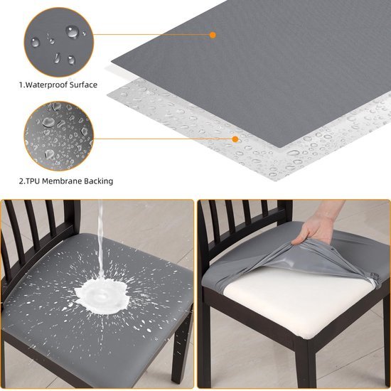 550x550-28212.jpg Unyqoos® Waterdichte en rekbare stoelhoezen zonder rugleuning voor eetkamerstoelen