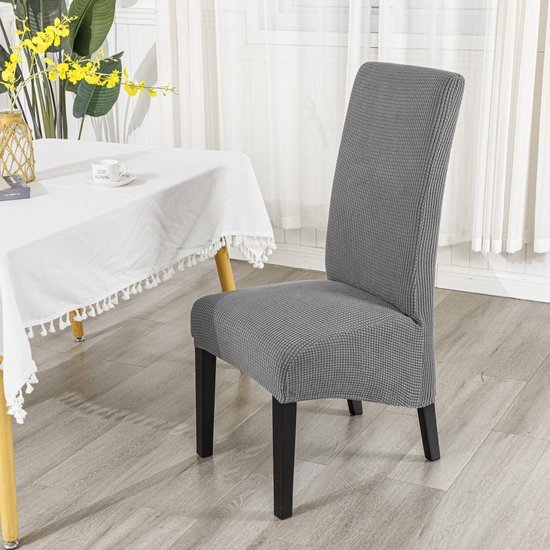 550x550-28241.jpg Unyqoos® Set van vier wasbare stretch stoelhoezen voor grote eetkamerstoelen